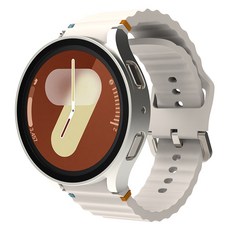 LAB.C 智慧手錶全包覆輕薄硬殼鋼化玻璃保護殼組, 星光色