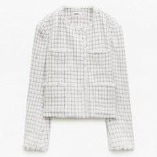 MIXXO 女款花呢短版外套