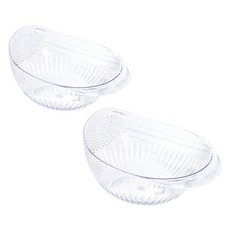 Market Pio 瀝水透明清洗盆 2件組, 類型1, 1套