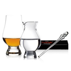 THE GLENCAIRN GLASS 威士忌品酒杯 Std + 滴管 + 迷你水壺 獨酌組合, 1套