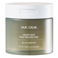 HUE CALM 魚腥草PHA角質護理爽膚棉片 135ml, 1罐, 60片