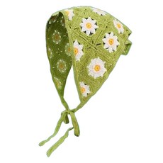 아펙토 러블리 플라워 삼각 두건