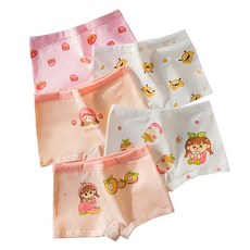 IBboom 女童款Yummy Yummy四角內褲5件組 C88-1