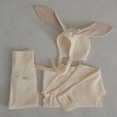 PEEKABOO 童款Bunny嬰兒連身衣長褲帽子套裝