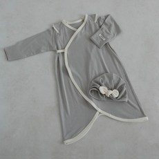 피카부 유아용 라떼 배냇저고리 + 모자 + 라떼 mom 상하의 세트