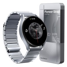 superdivision 先鋒金屬磁吸錶帶 20mm, 1個, 月相銀