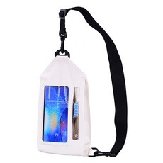 앞날앤 방수힙색, 화이트, 1개