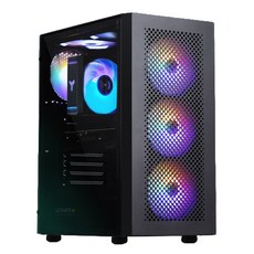 Jooyon 2024 Counter D4 Ryzen 5 Ryzen 7000 系列 Radeon RX 6750XT, 黑色, 16GB, 512GB, D475F67XTW-B, WIN11 Home