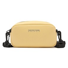 洛芙羅可 女性休閒優質人造皮革高爾夫斜背小包, 1個, 黃色