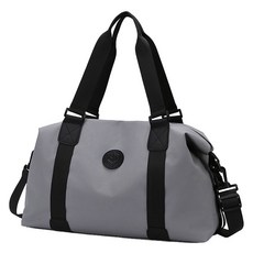 Robrococo大容量防水高爾夫波士頓包, 淺灰色