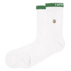 Lovroco 休閒氣墊減壓高筒高爾夫球襪, 1套, 白色