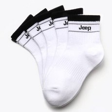 Jeep 兒童造型線條中筒襪5雙組