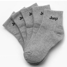 Jeep 兒童Logo短襪5雙組