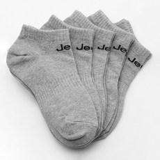 Jeep 兒童Logo運動短襪5雙組