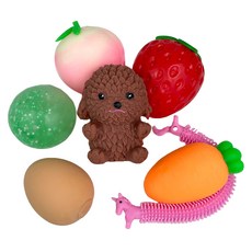 軟軟基本7件組 觸感發展玩具, 隨機出貨, 1套