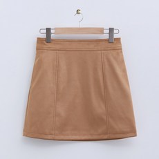 로엠 레더 미니 스커트
