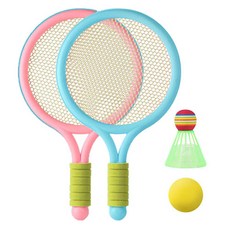 All Sports 板羽球多合一套組, 粉紅色, 藍色(球拍), 1套