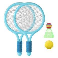 All Sports 塊狀羽球多合一組合, 藍色(球拍), 1套