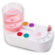 Nesting Home 水彩畫筆顏料簡易清洗水桶, 粉紅色