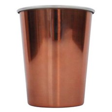 키친유 스텐 양치컵 350ml, 로즈골드, 1개