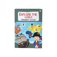 Kes.B 堅固磁性拼圖世界地圖組, 1個