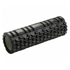 더지니유 스트레칭 근육 이완 하드 돌기 미니 폼롤러, 블랙, 1개