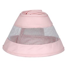 Yoreungae 寵物輕量網眼頸圈, 1個, 粉紅色