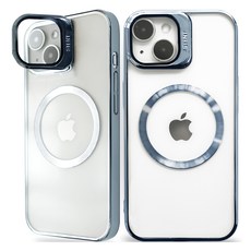 심플리로어 카메라 풀커버 거치대 맥세이프 크롬 휴대폰 케이스