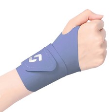 Itgom 保護熊 生活穩定 手腕帶 護具 雙手套組, 海軍藍, 1套