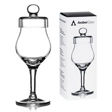 앰버 위스키 테이스팅 글래스 + 캡 세트 G100, 1세트