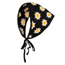 아펙토 러블리 감성패션 삼각 두건 보닛