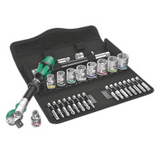 Wera 8001 SB 6 3/8 Cyclops 快速棘輪套件 004046, 1組