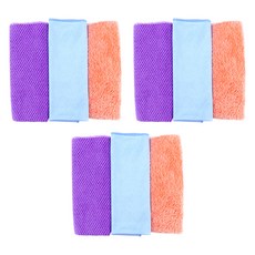 초극세사 타월 3종 세트, 혼합색상, 3세트