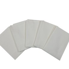 Pulire 純棉方形布尿布, 白色, 5個