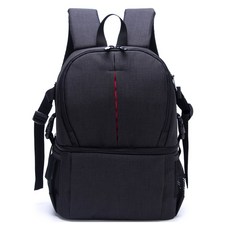Ez2mk 大容量分隔收納相機後揹包 CB320, 1個, 黑色