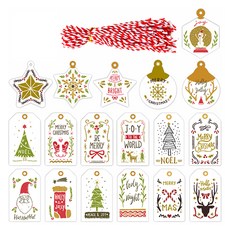 Maket Gamseong 聖誕節留言卡 10入, 1個, 套組1