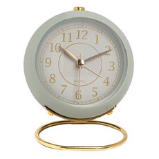 PEONIST 復古室內裝飾鬧鐘, 淺綠色