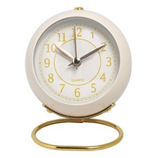 PEONIST 復古室內裝飾鬧鐘, 白色