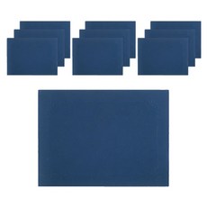 다니엘문구 머메이드 매직패브릭 종이 상장케이스 끼움식 가로형, 청색(무지), 10개