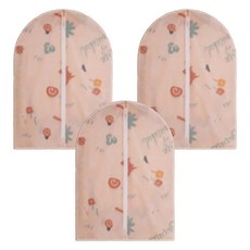 PP Home Living 拉鍊式防水防潮衣物防塵套A款, 3個, 1入