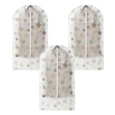 PP家居生活 厚款西裝防塵套 D型, 3個, 1入