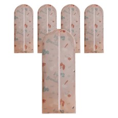 피피홈리빙 지퍼식 방수 방습 옷 먼지 커버 케이스 A타입, 5개, 1개입