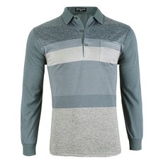 New Eagle 男士高爾夫長袖T恤 NB-4107