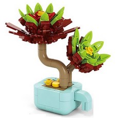 多肉植物 3D 拼圖 款式32, 117件, 混合顏色