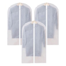 피피홈리빙 반투명 방수 방습 옷 커버, 3개, 1개입