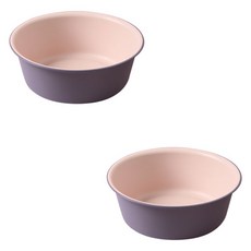 THE ZAKKA 雙色塑膠多用途臉盆 S, 紫色, 2個