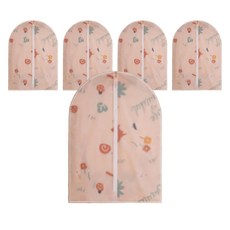 PP家居生活 拉鍊式防水防潮衣物防塵套 A款, 5個, 1入