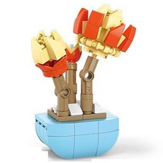 多肉植物 3D 拼圖 款式27, 混合色, 101件