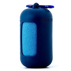 便攜式運動涼感毛巾 S, 1個, 海軍藍