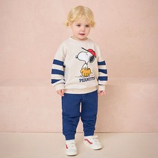 milkmile Peanuts 兒童史努比玩球上下套裝